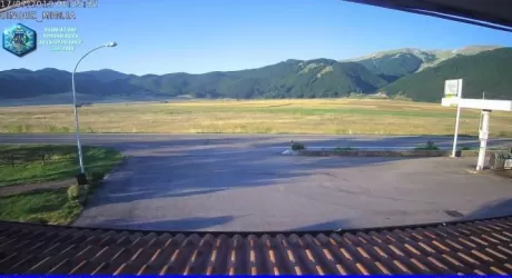 ROCCARASO - Notte gelida, termometro a -3