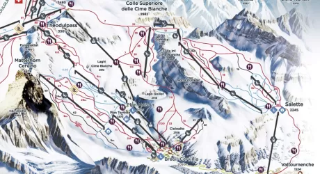 CERVINIA - Il 23 novembre prime piste aperte a Valtournenche 