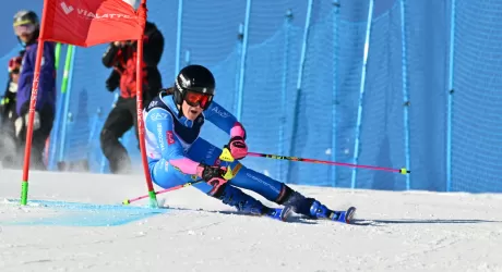 Sestriere, Anna Trocker vince il titolo italiano di gigante femminile