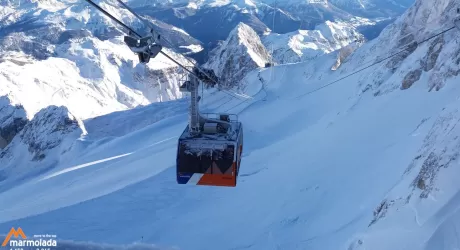 MARMOLADA SRL - I primi 50 anni delle funivie. La storia