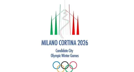 MILANO CORTINA - Presentato il logo della candidatura olimpica 