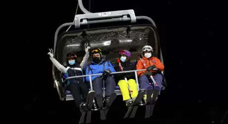 APRICA - Inaugurata la pista illuminata da record al Baradello