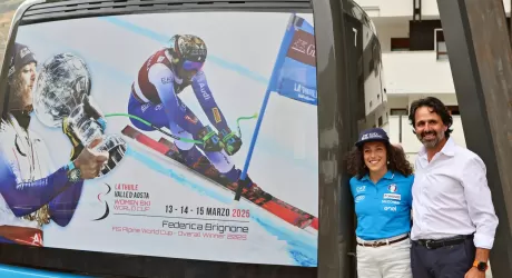 La Thuile, una cabina per Federica Brignone 