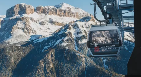 VAL DI FASSA - Ha aperto la nuova cabinovia Alba Ciampac