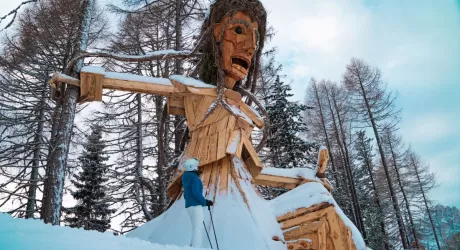 BUFFAURE - Si scia sotto lo sguardo della Bregostana, fotogallery