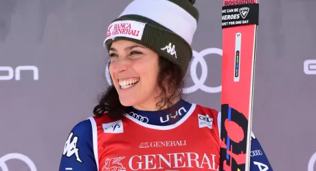 LA THUILE - L'elogio di Federica Brignone alla pista 3 Franco Berthod