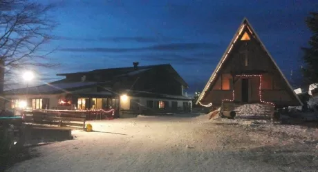 DOGANACCIA - A San Valentino si festeggia con una cena in quota 