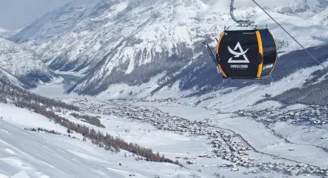 LIVIGNO - Inaugurata la nuova cabinovia San Rocco a Carosello 3000