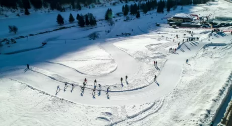 VERMIGLIO - Il centro fondo ora ha anche un poligono per il biathlon