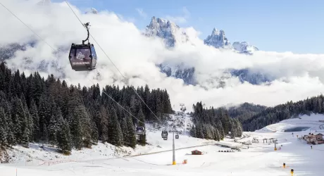 Ski area San Martino di Castrozza – Passo Rolle, gli highlights, le novità per la stagione 2025/2026 e il futuro collegamento