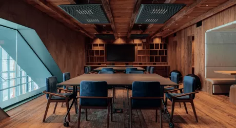 Un coworking vista montagne sulle piste del Mottolino