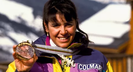 Deborah Compagnoni compie 50 anni