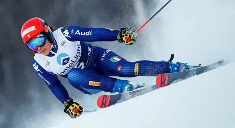 CRANS MONTANA - Brignone “Oggi ho fatto il massimo, la Coppa? Ci provo!”