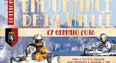 Prima edizione dell’Endurance de la Vallée, gara a squadre con gokart