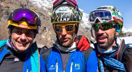 CERVINIA GRESSONEY - Trionfo azzurro nel Trofeo Mezzalama