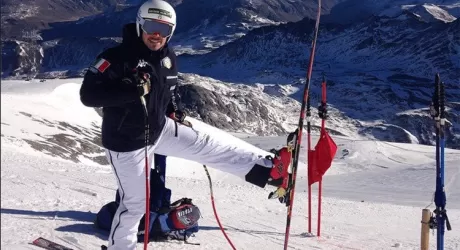 STUBAI - Primi allenamenti sugli sci per gli azzurri 