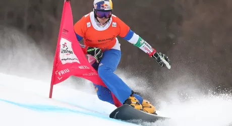 CORTINA - Fischnaller e non solo, dominio azzurro nel parallelo di snowboard