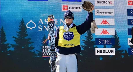 Flora Tabanelli ha vinto la Coppa del mondo di Freeski Park & Pipe