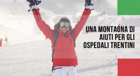 Ski Team Pinzolo e Marco Melandri in aiuto agli ospedali trentini, video