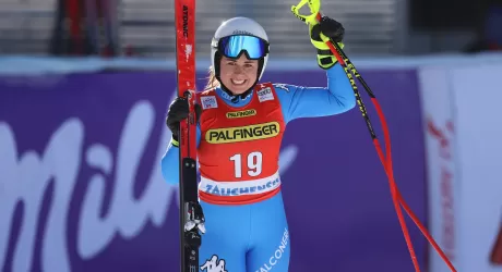 ALTENMARKT - Goggia cade, vince Gut, Nadia Delago a un passo dal podio