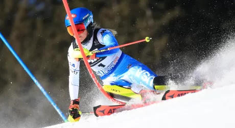 MERIBEL - Shiffrin comanda lo slalom, Della Mea è la migliore azzurra