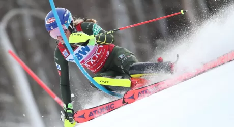 KILLINGTON - Shiffrin al comando nello slalom, Brignone 11 esima