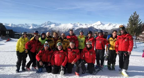 Salomon al fianco del Gruppo verbanese sciatori ciechi 