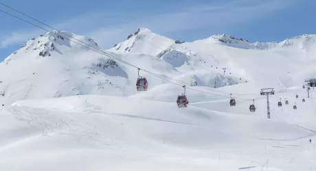 PRESENA - I teli salva ghiacciaio finiscono alla Biennale di Venezia