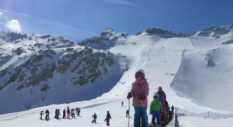 PONTEDILEGNO TONALE - AL PRESENA 50 CM DI NEVE FRESCA, SCI SCIA FINO A GIUGNO