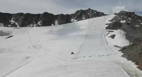 VAL SENALES - Le opere per la conservazione del ghiacciaio