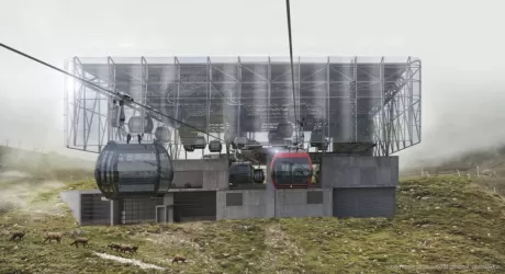SOELDEN - Nuova super cabinovia Giggijochbahn pronta per l'inverno
