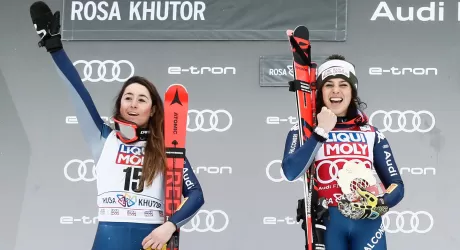 CORTINA 2021 - Goggia e Brignone non vedono l'ora di correre sull'Olympia delle Tofane