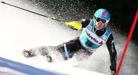 SOCHI 2014 - Stefano Gross terzo in slalom dopo prima manche