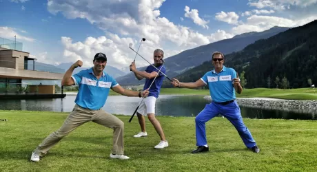 ZILLERTALL - I campioni dello sci si ritrovano sul campo da golf - FOTOGALLERY
