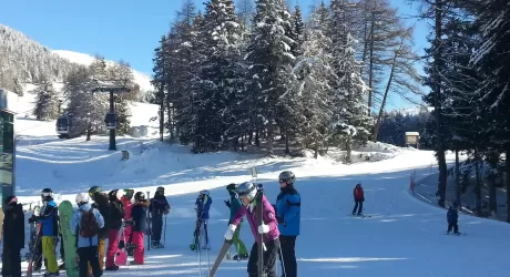 PONTEDILEGNO TONALE - Tutte le piste aperte dopo le ultime nevicate