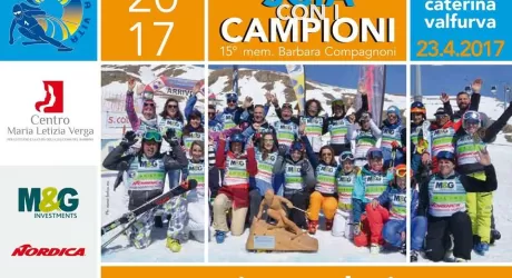 SANTA CATERINA - SCIARE PER LA VITA: IL 23 APRILE TORNA SCIA COI CAMPIONI