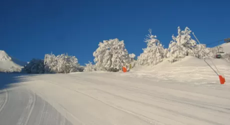 ROCCARASO - AL VIA I LAVORI PER L'INNEVAMENTO IN AREMOGNA