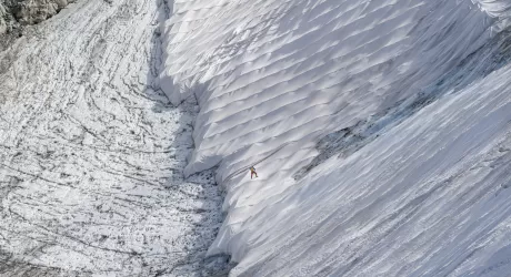 PRESENA - Come funzionano i teli geotessili "salva ghiacciaio", video