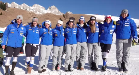 PASSO SAN PELLEGRINO - Le azzurre si allenano sulle piste Volata e Coste 
