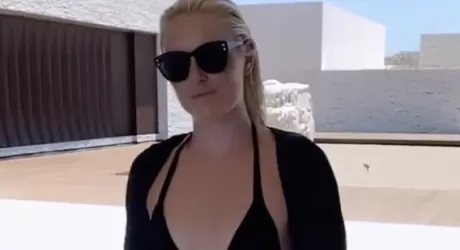 Il bikini nero di Lindsey Vonn in Messico