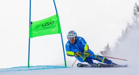 PONTEDILEGNO - I gigantisti azzurri si allenano sulla pista Casola nera