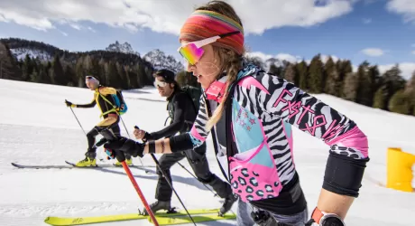 AURONZO DI CADORE - Martina Valmassoi: 17.645 metri da record sci ai piedi