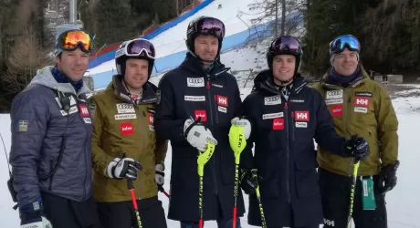 PONTE DI LEGNO -  Sulla Casola nera si allenano le nazionali