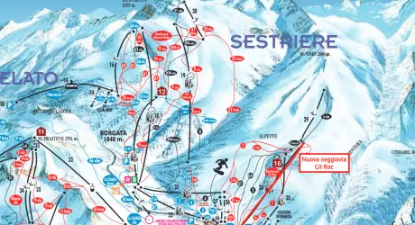 SESTRIERE - E' l'anno buono per la nuova seggiovia Cit Roc 