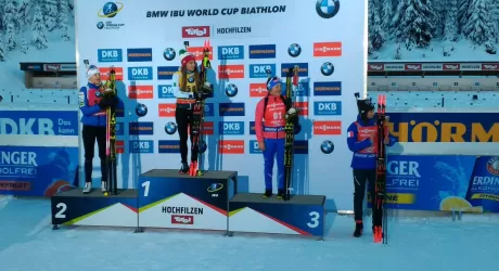 BIATHLON - Dorotea Wierer trionfa a Hochfilzen