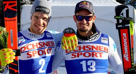 BORMIO - Paris e Innerhofer, la Stelvio è azzurra