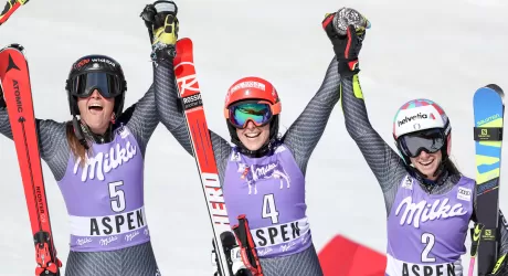 ASPEN - BIGNONE, GOGGIA, BASSINO, STORICA TRIPLETTA AZZURRA!