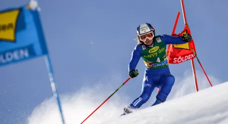 SOELDEN - Manuela Moelgg splendida terza 