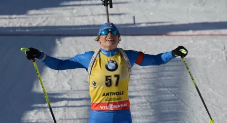 ANTERSELVA - La cavalcata d'oro di Dorothea Wierer nell'individuale di biathlon, video