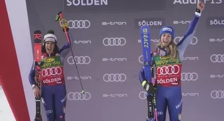 SOELDEN: Bassino: "Un pensiero alla mia terra", Brignone: "Via la pressione"